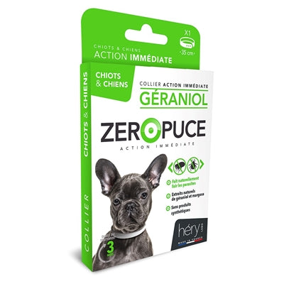 Martin Zeropuce Flea tire Dog Geraniol Without Chemicals