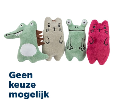 Trixie Dieren Plush z Cattnip asort