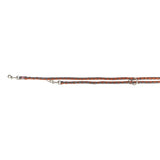 Trixie Dog Leash Cavo Rust Rust Regola regolabile Grafite Grey