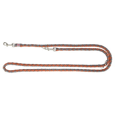 Trixie Dog Leash Cavo Rust Rust Regola regolabile Grafite Grey