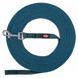 Trixie dog leash tow line with rubber anti -slip petrol blue