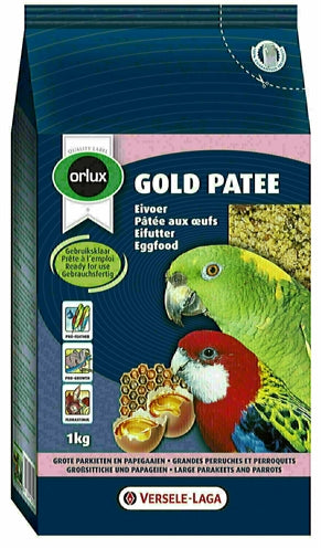 Orlux Gold Patee eggfood large parakeet parrot