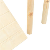 Trixie platform with slope for mice hamsters untreated wood