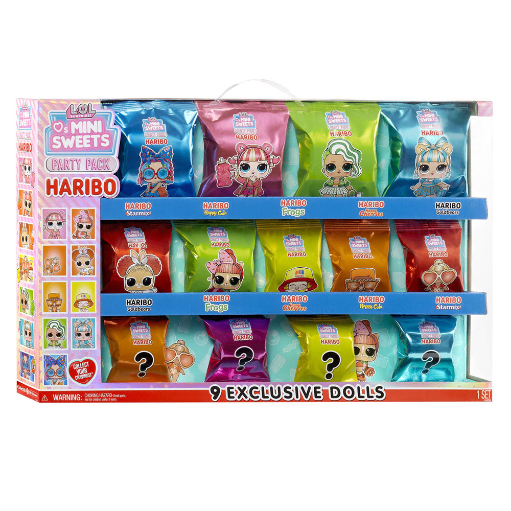 L.O.L. Overraskelse elsker mini slik x Haribo Mini Pop Party Pack