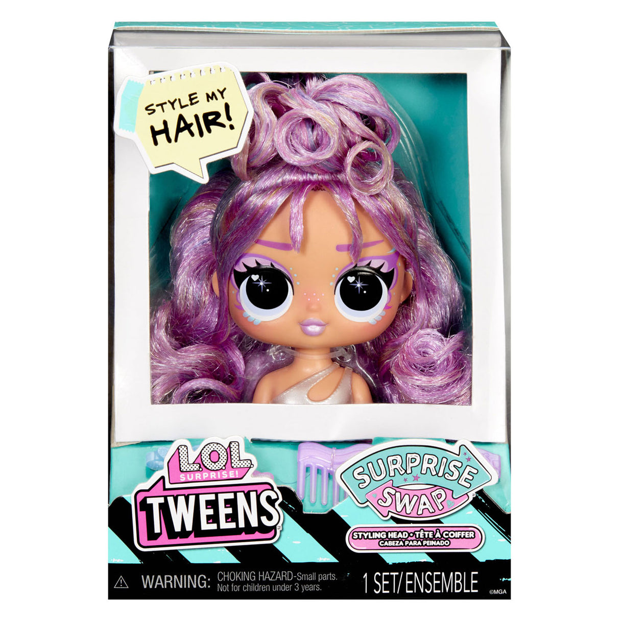 L.O.L. Překvapivé doplňkové překvapení Swap Styling Hlasová hlava
