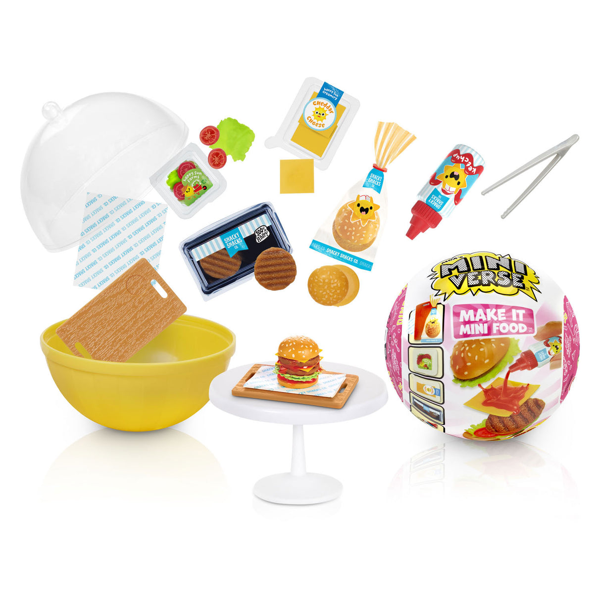 MGA Entertainment MGAS Miniverse-Make IT Mini Foods: Večeře série 3B
