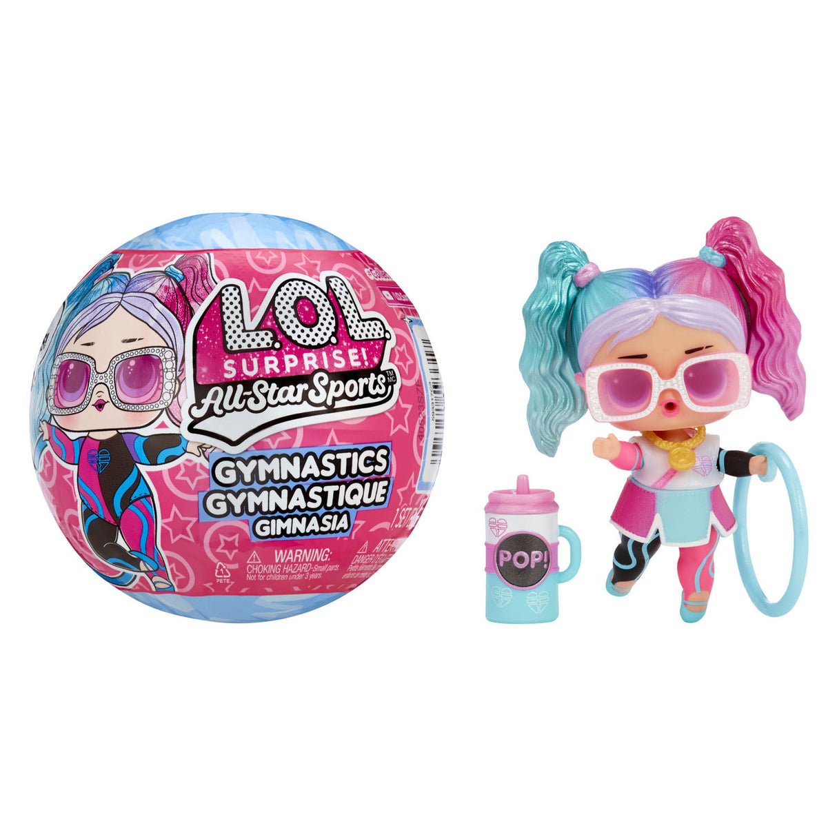 L.O.L. Překvapte All Star Sports Gymnastics Mini Pop Ball