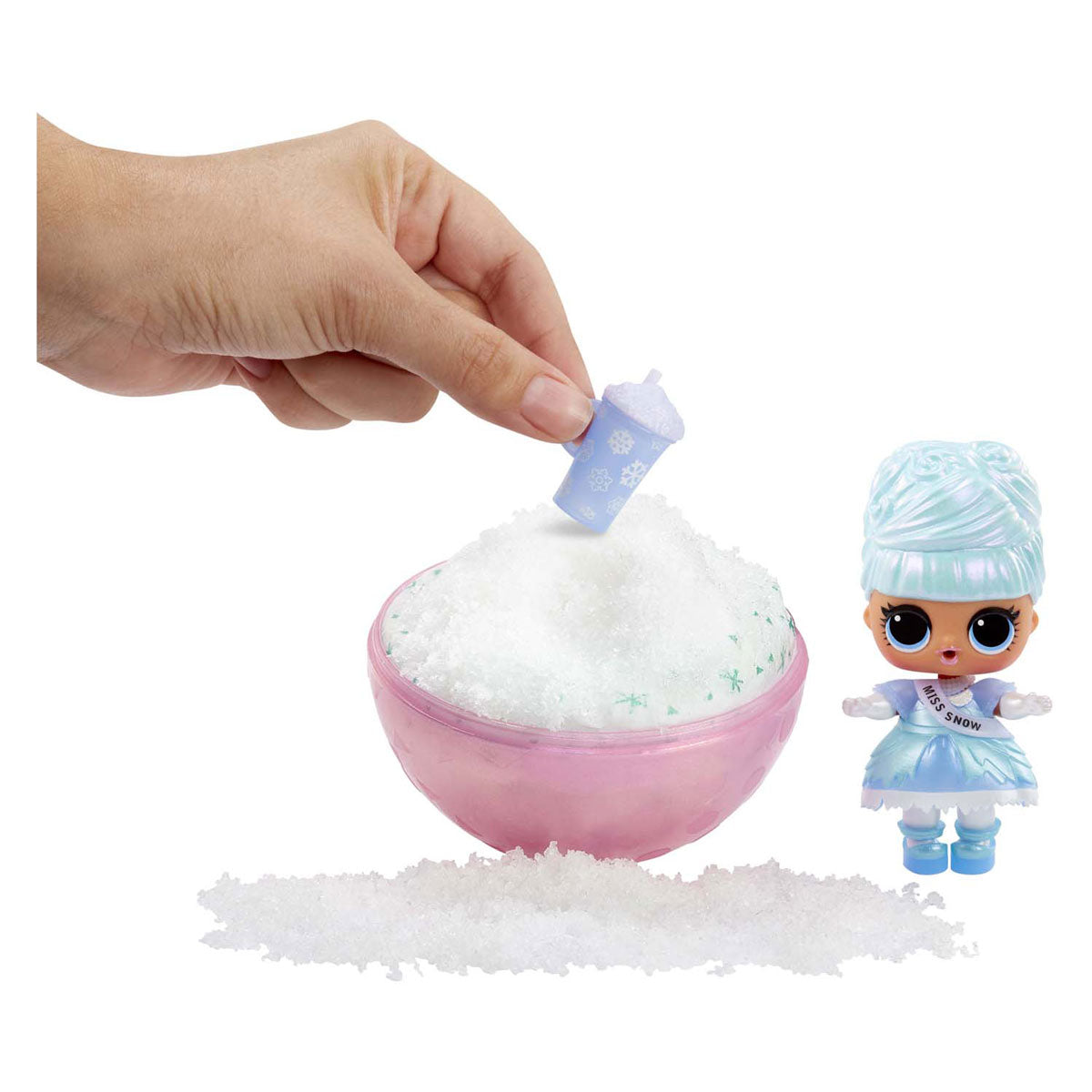 L.O.L. Překvapení zimního sněhu mini pop v míči