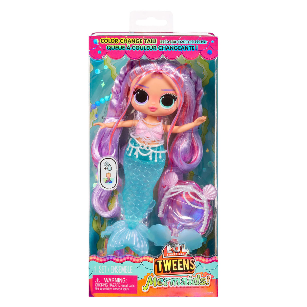 MGA Entertainment překvapení! Tweens Mermaids! Lana Marine