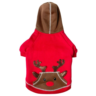 Happy Cap Dog Sveater Sveater Sob Red