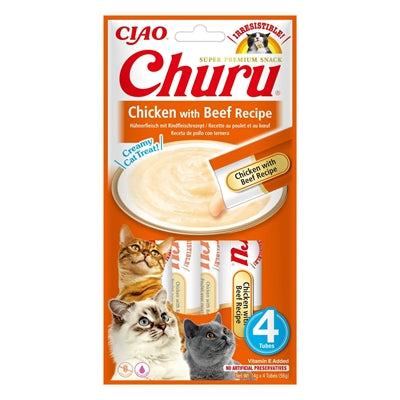 Inaba churu chicken beef