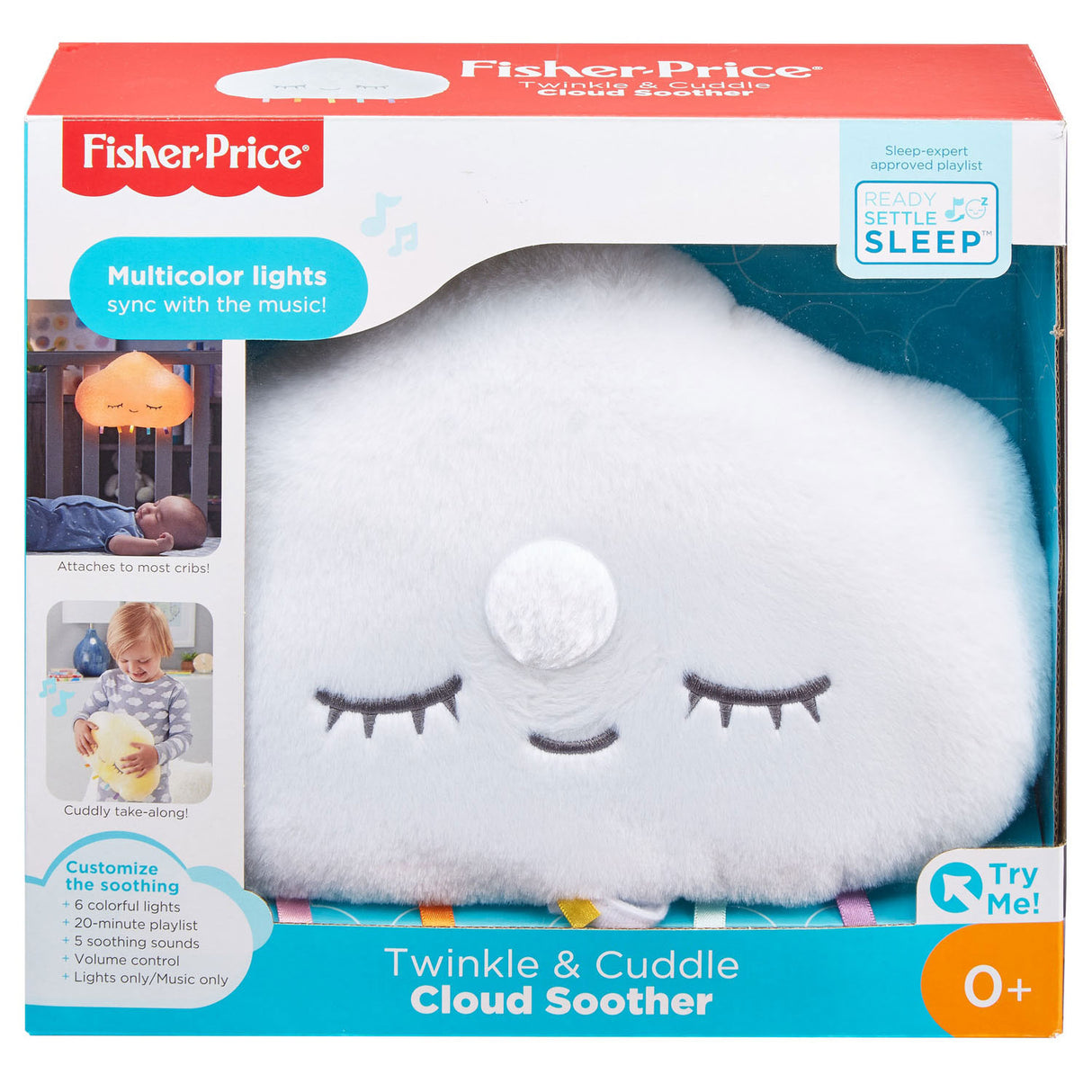 Mattel cloud slumber playing sparkle hugging
