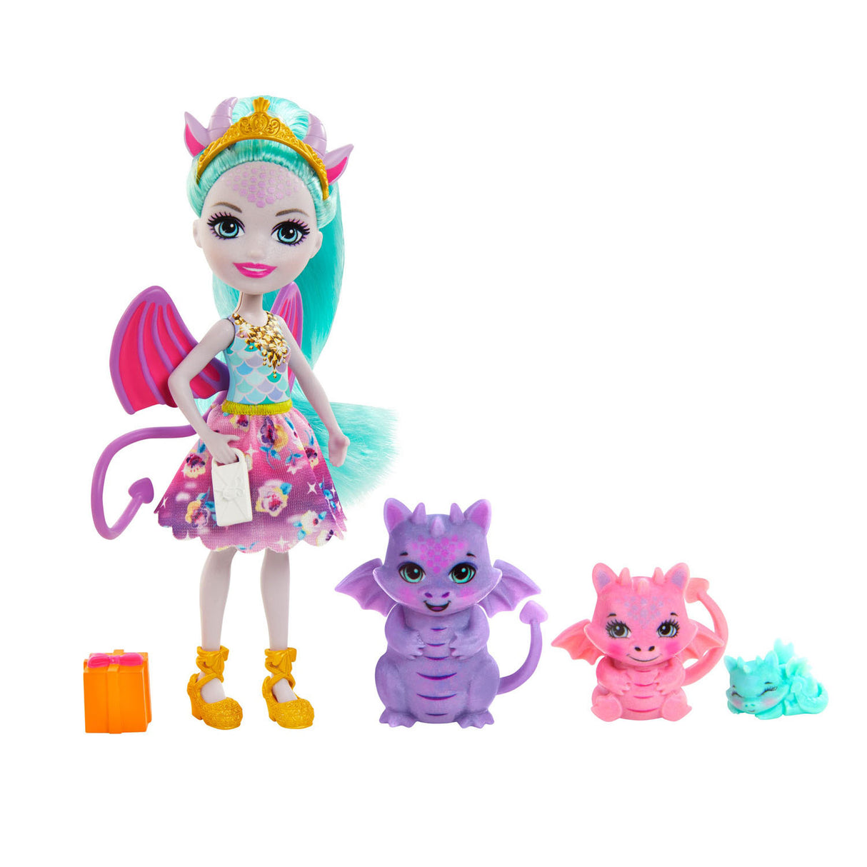 Mattel Enchantimals Dragon family