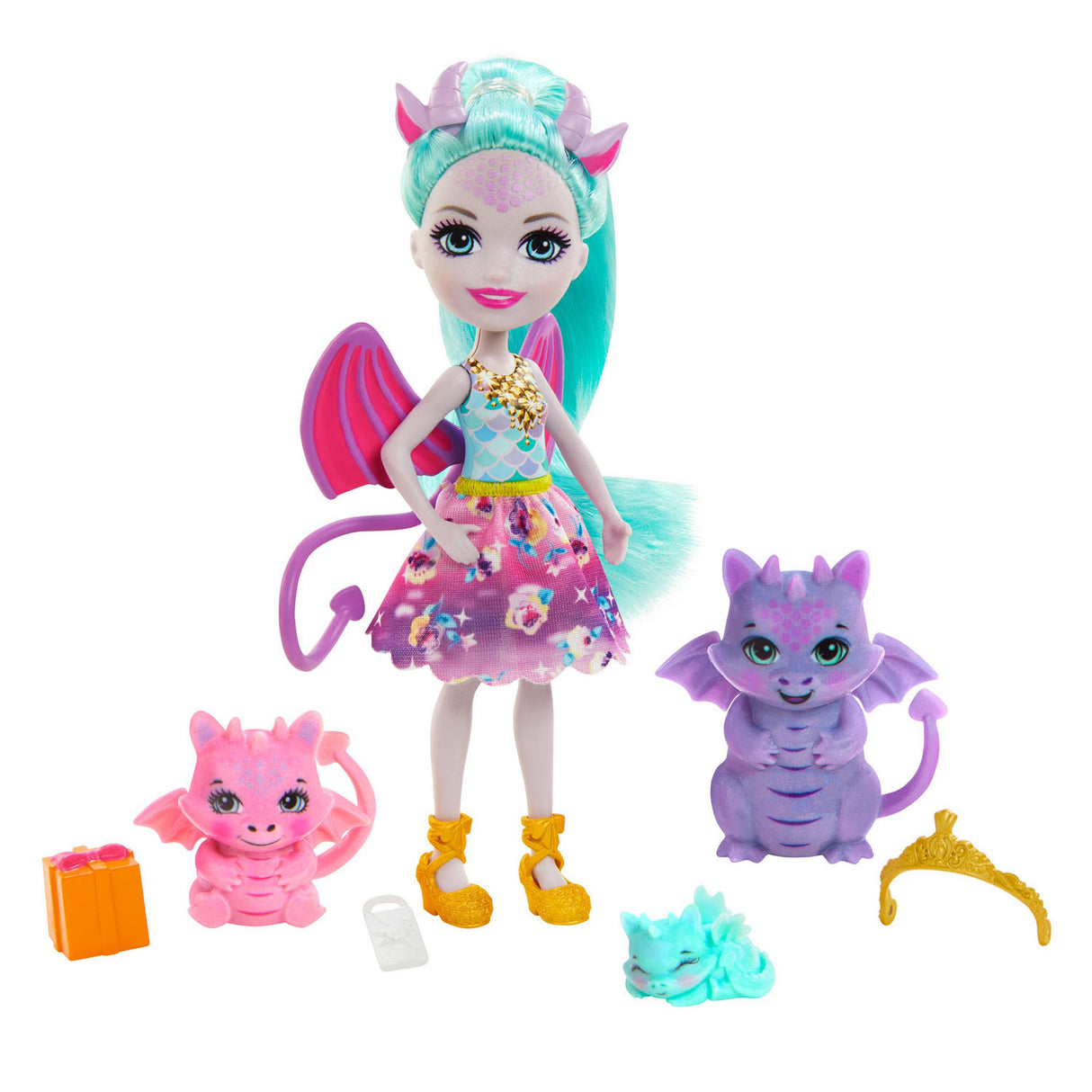 Mattel Enchantimals Dragon family