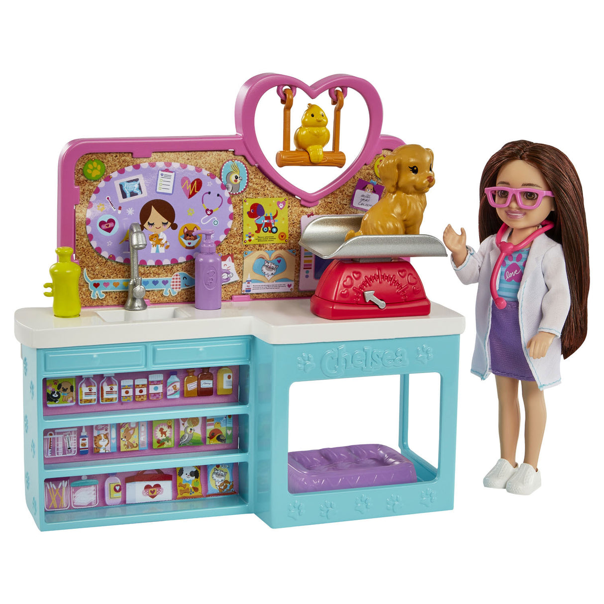 Mattel Chelsea Pop Veterinarian Play set