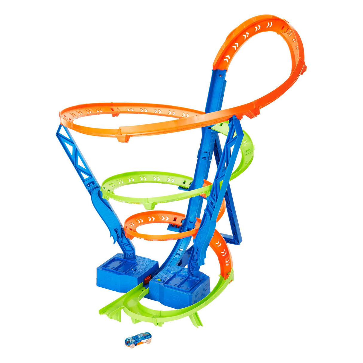 Hot Wheels Action Hyper-Speed ​​Crash Race Track
