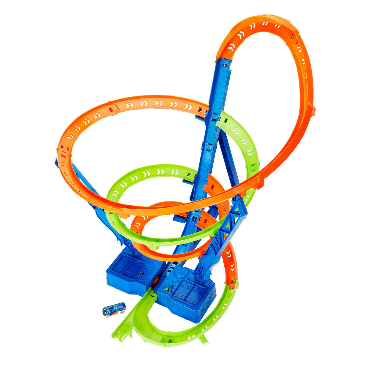 Hot Wheels Action Hyper-Speed ​​Crash Race Track