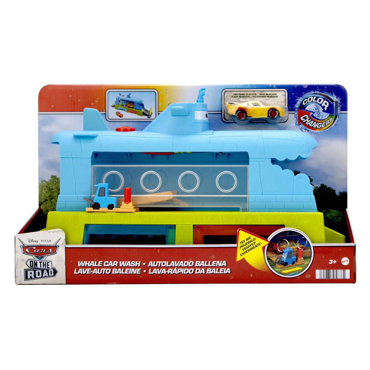 Mattel Pixar Whale Car pranje Speelset