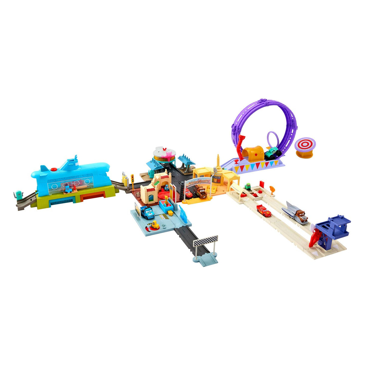 Mattel Pixar Whale Car pranje Speelset