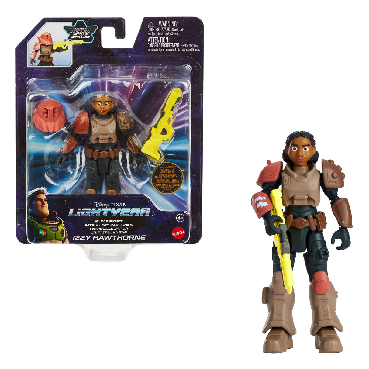 Disney Pixar Lightyear Jr. Zap Patrol Izzy play figure