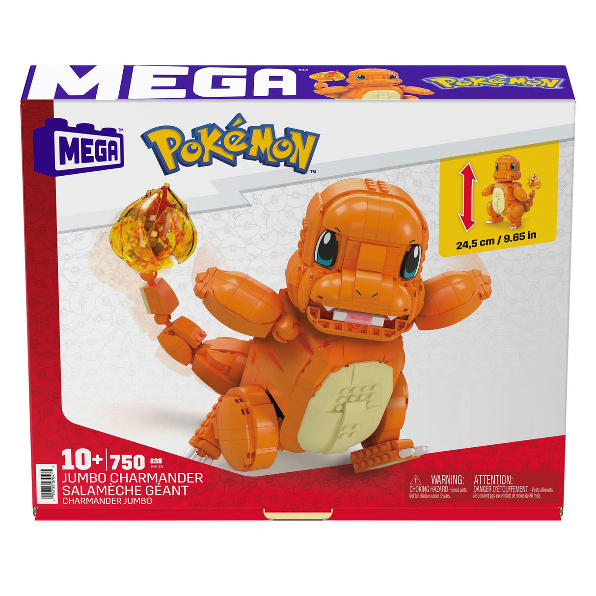 Mattel Mega Construx Pokémon Bouwset - Jumbo Charmander