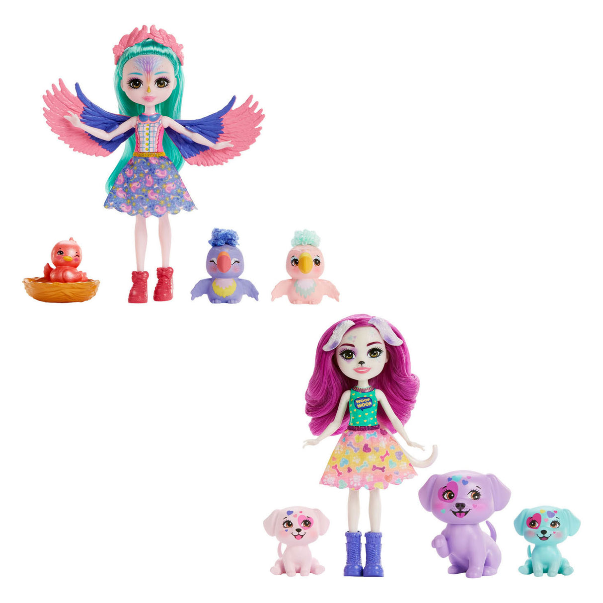 Mattel Enchantimals City Tails Pop z živalskimi prijatelji