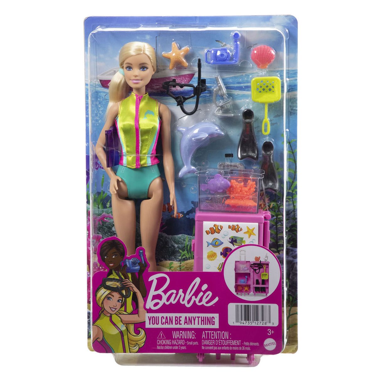 Mattel Marine Biologist Play set
