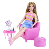 Mattel Fashionista Pop s oděvním stojanem