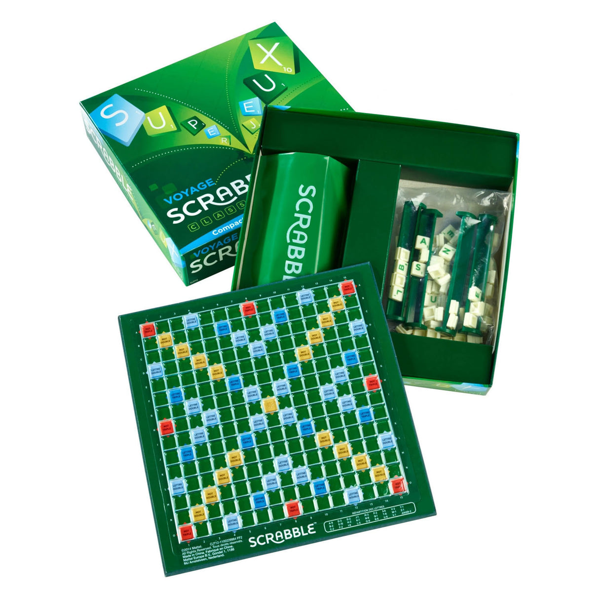 Mattel Scrabble Travel Travel Edition (francés)