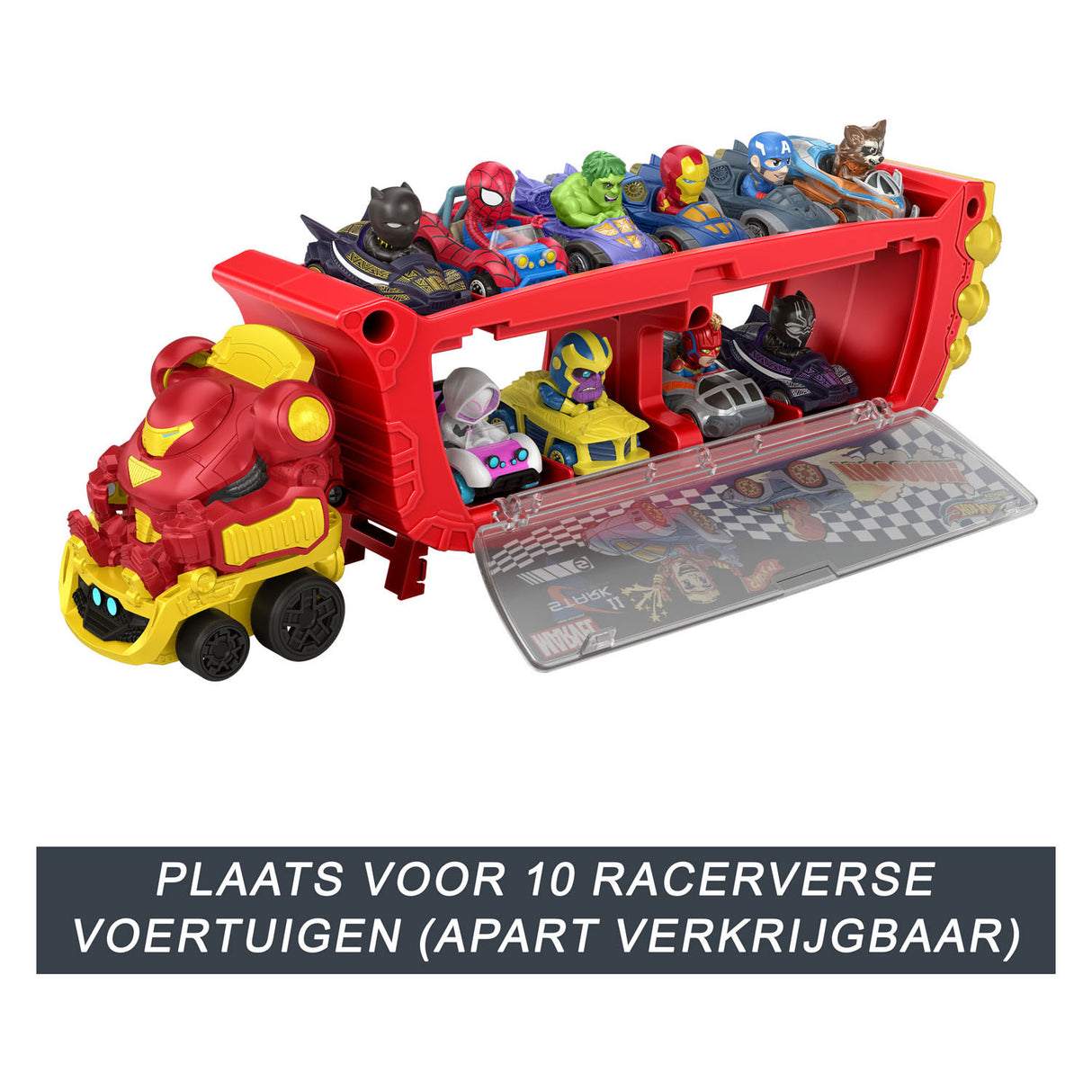 Hot Wheels Racer Fresh Hulkbuster Hauler