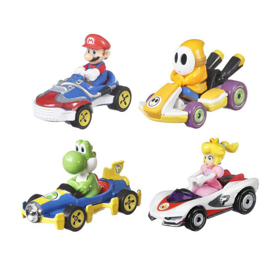 Heiße Räder Mario Kart, 4st.