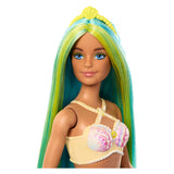 Mattel Mermaid Pop z modrimi in rumenimi lasmi in turkizno