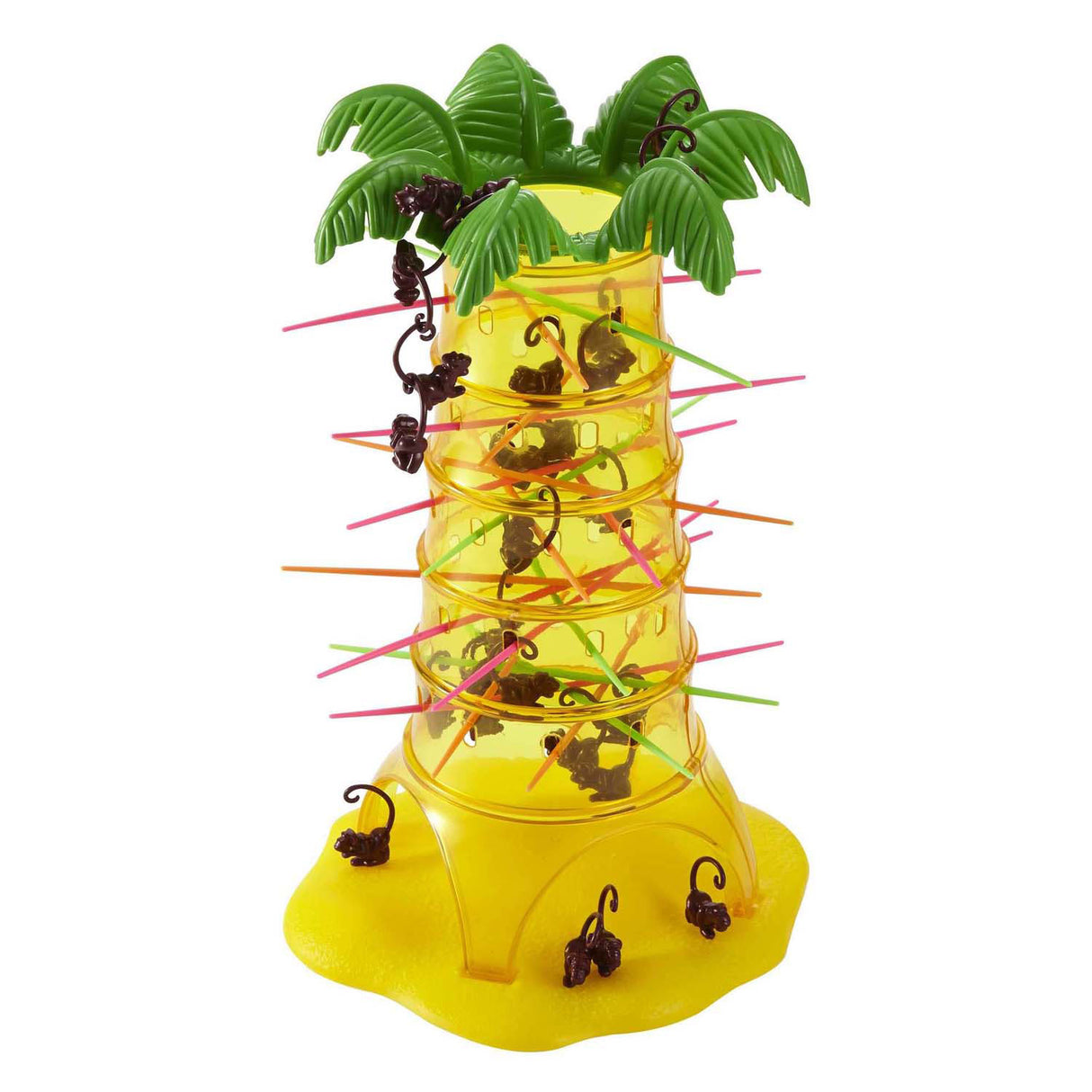 Mattel falling monkeys of skill game