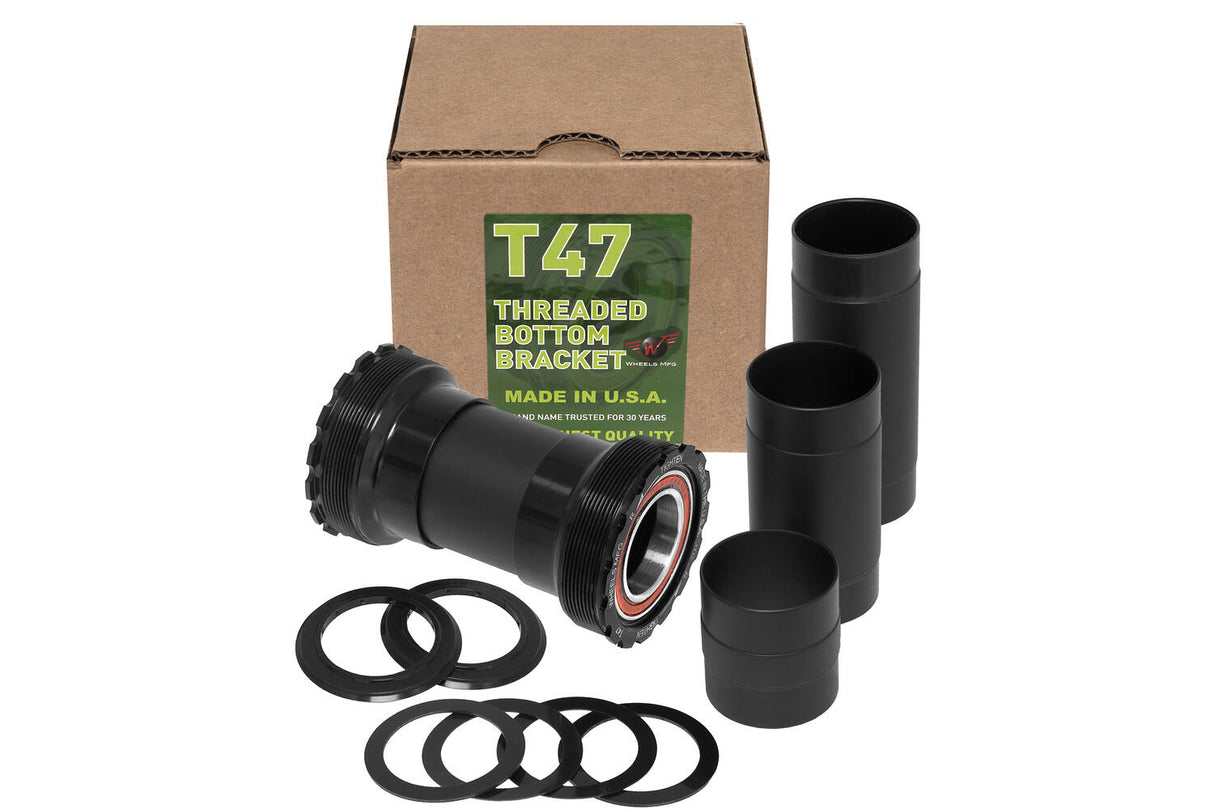 Kola Výroba kol MFG spodní držák T47 Shimano 24 mm ACB černá