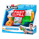 Zuru Sour X-Shot Nano Fast remplissez le pistolet à eau