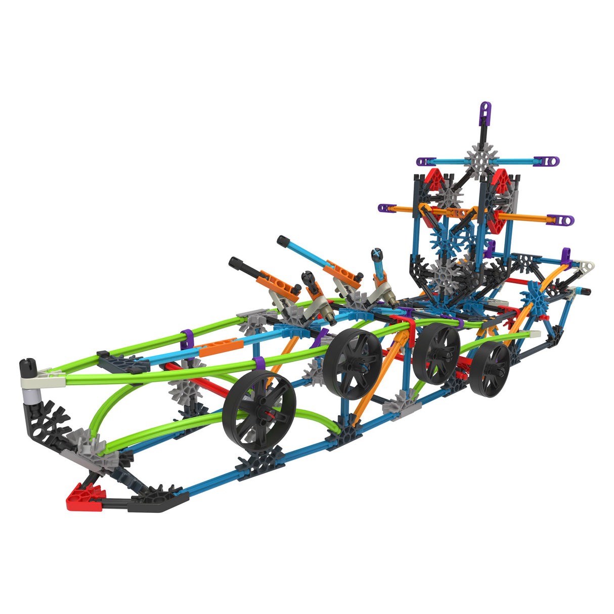 K'Nex Bouwset Wheels 30 modelů, 500DLG.