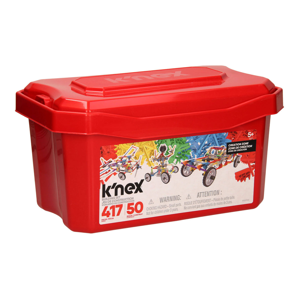 K'Nex Bouwset Creation Zone 50 Modely, 417DLG.