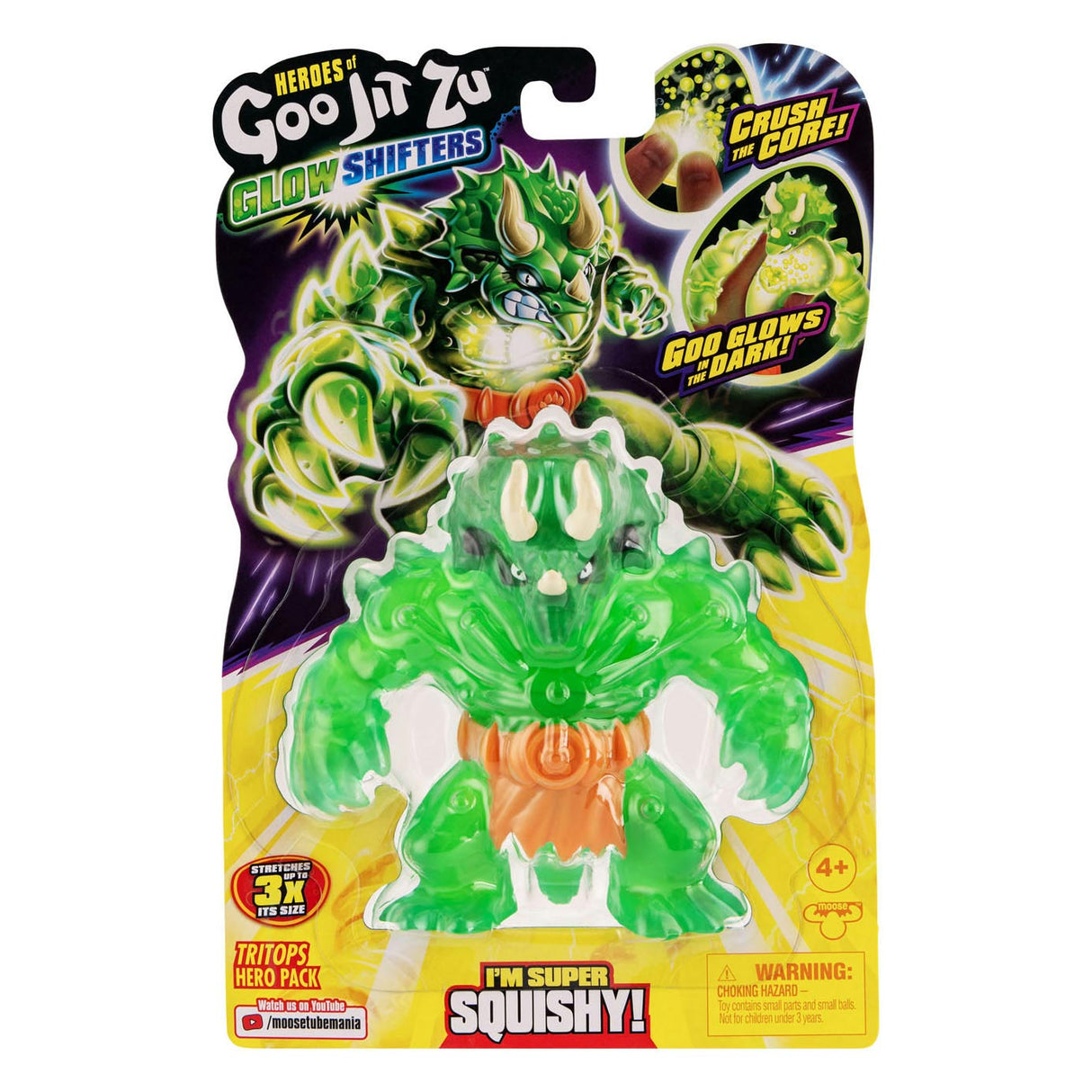 Goo Jit Zu Shifters Glow tritops