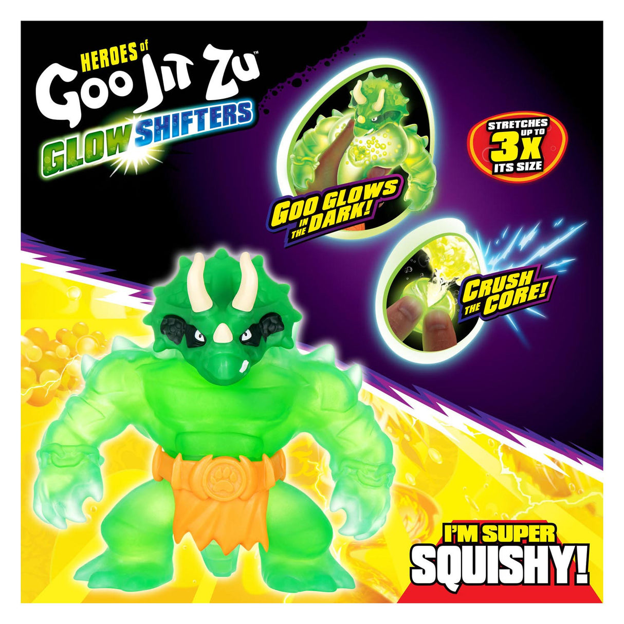 Goo Jit Zu Shifters Glow tritops