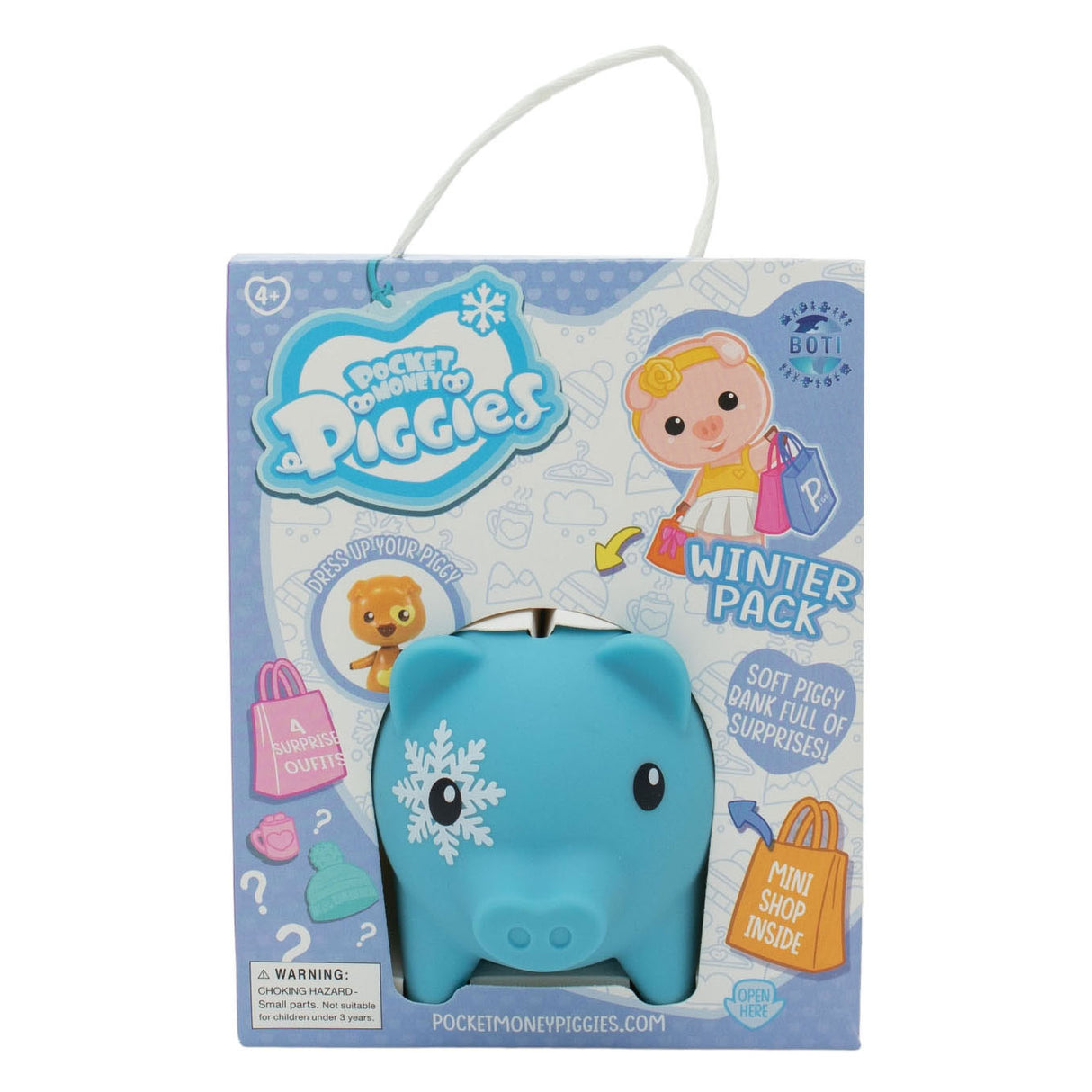Boti Pockey Money Piggies Speel Figure With Money Pat Winter Pack