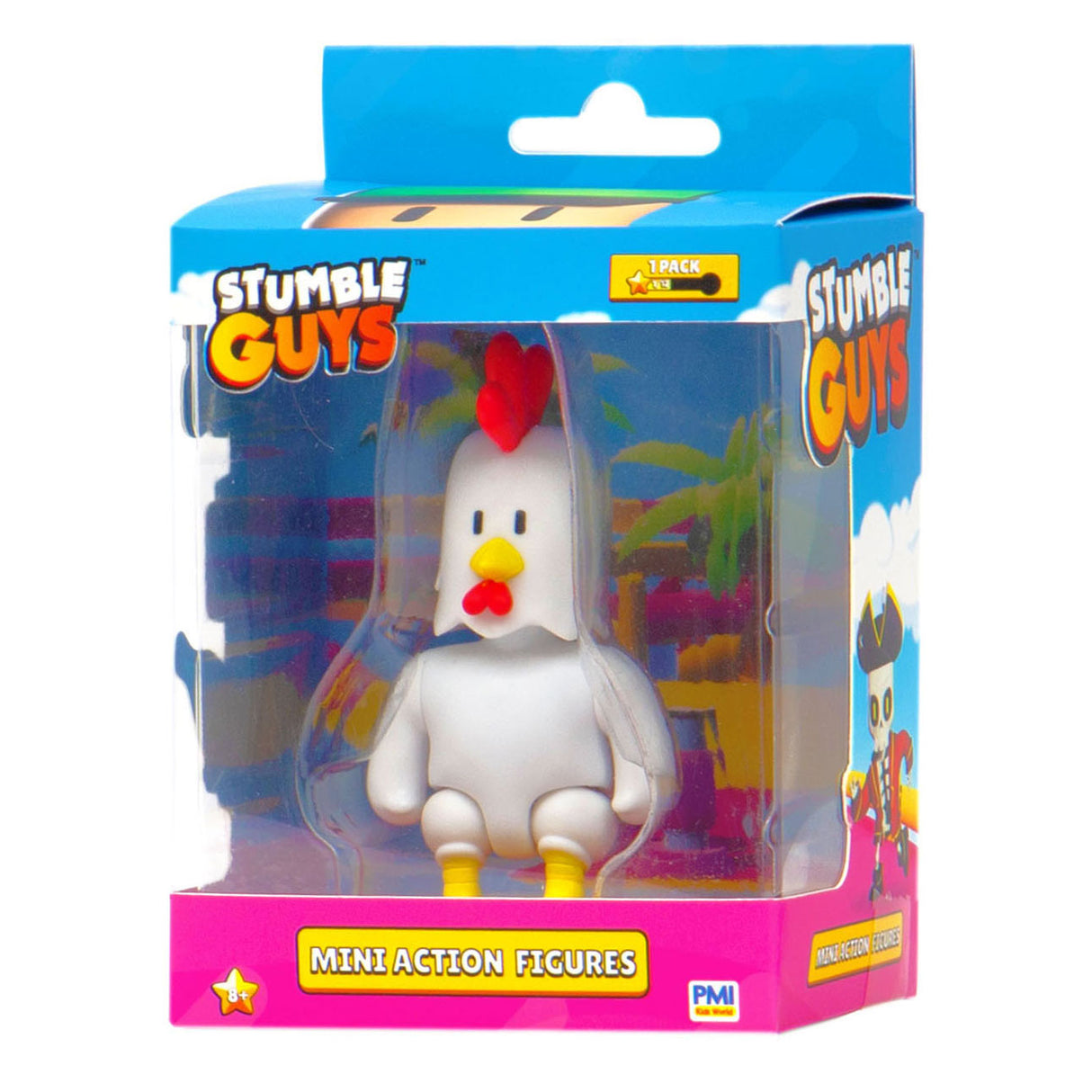 Boti nakopne kluci Mini Action Figure - kuře