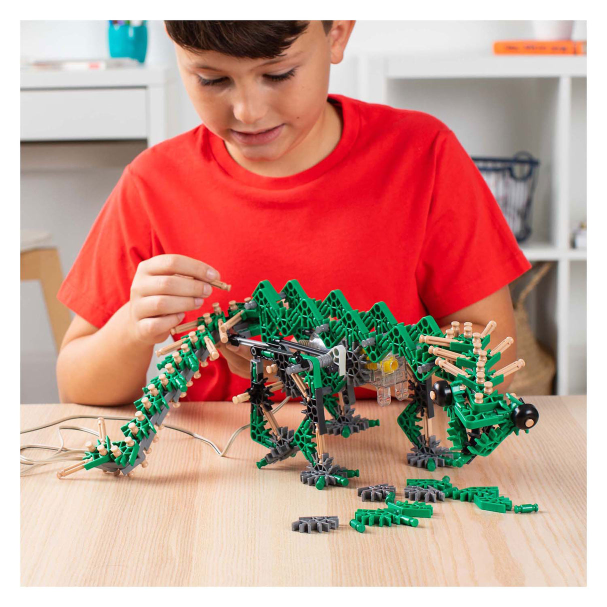 K'nex Knexosaurus rex con motor, 255dlg.