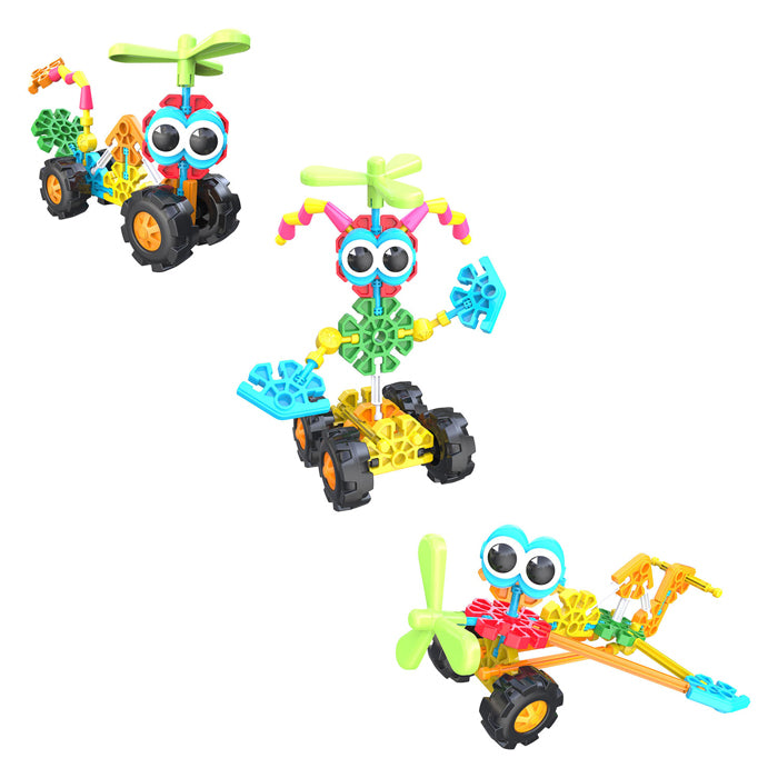 K'Nex Kid Knex Zoomin Buddies Bouwset, 48dlg.
