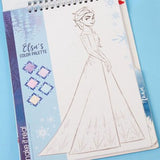 Spectron Frozen Sketchen Stickerboek med stencils