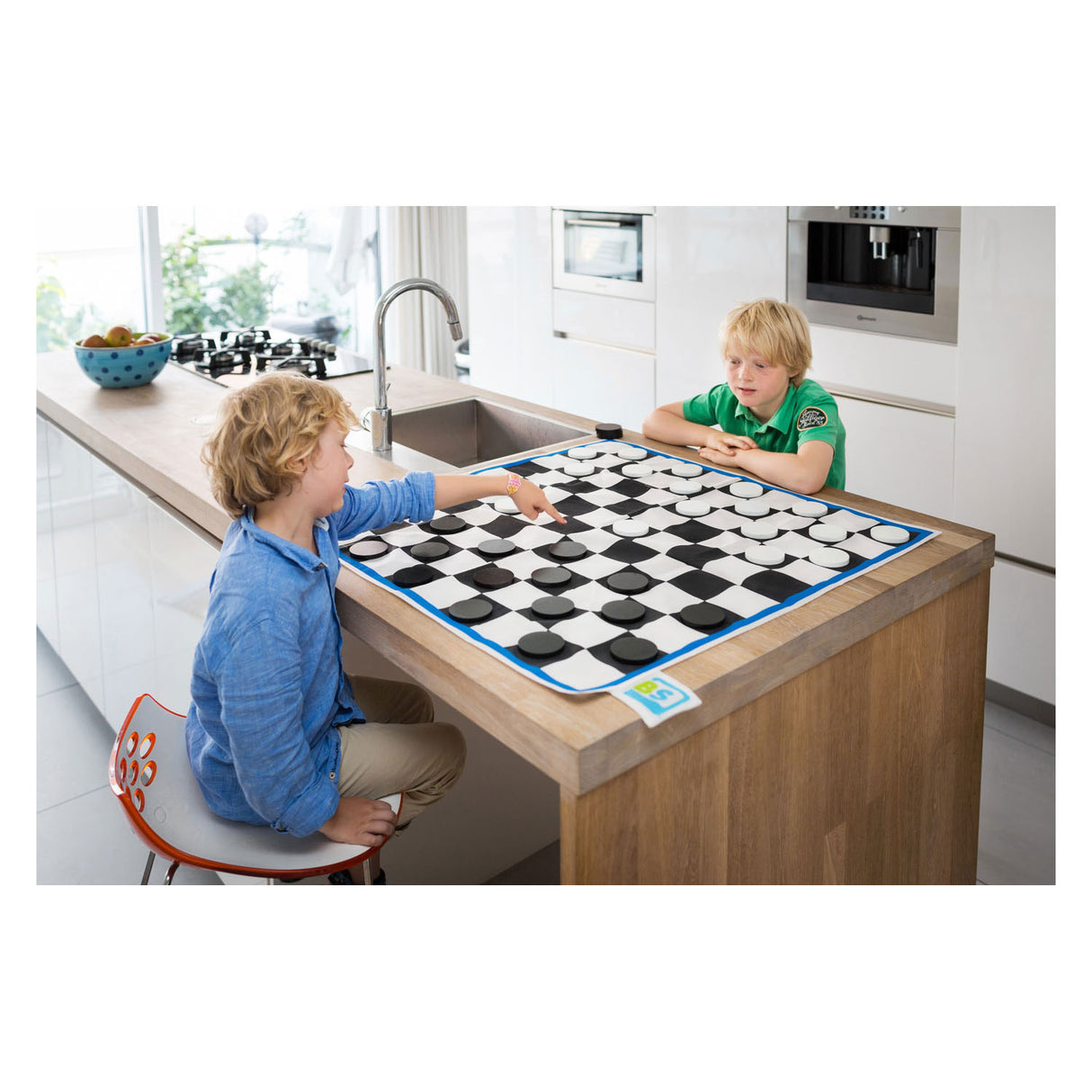 BS Toys dams XL Hout - Thinking game