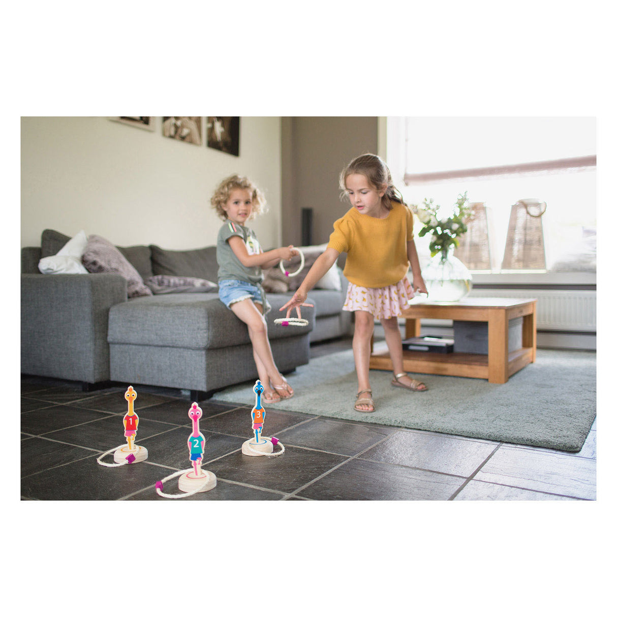 BS GOOKS Ringwerpen Birds Wood - Game di lancio