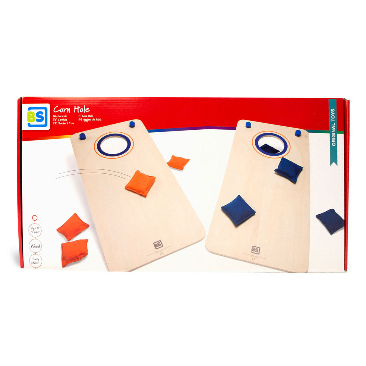 BS Toys Corn Hole Hout Catching throwing game