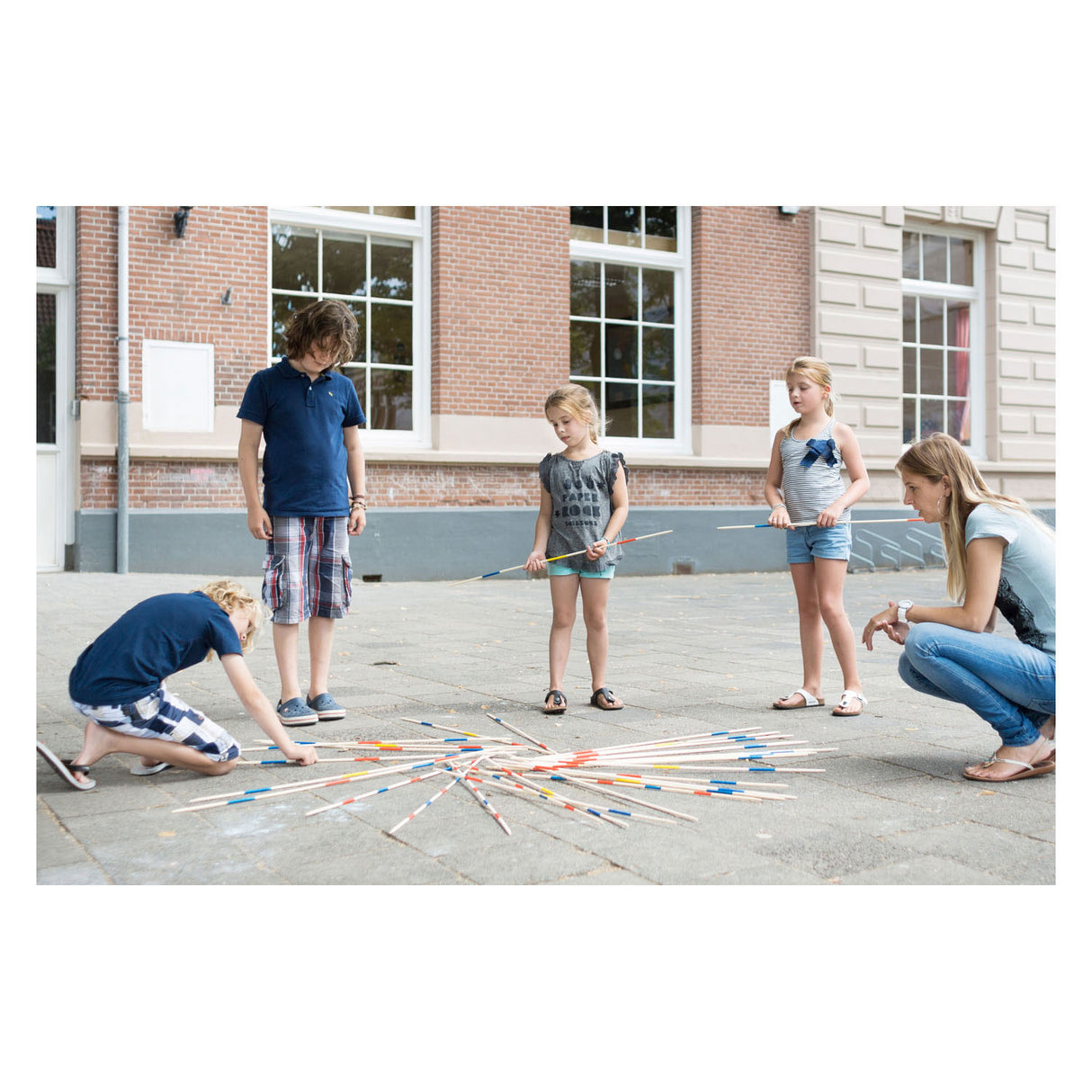 BS Toys Mega Mikado Wooden Game, 90DLG.
