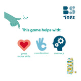 BS Toys Mega Houten Wiebelt Tower Game, 61DLG.
