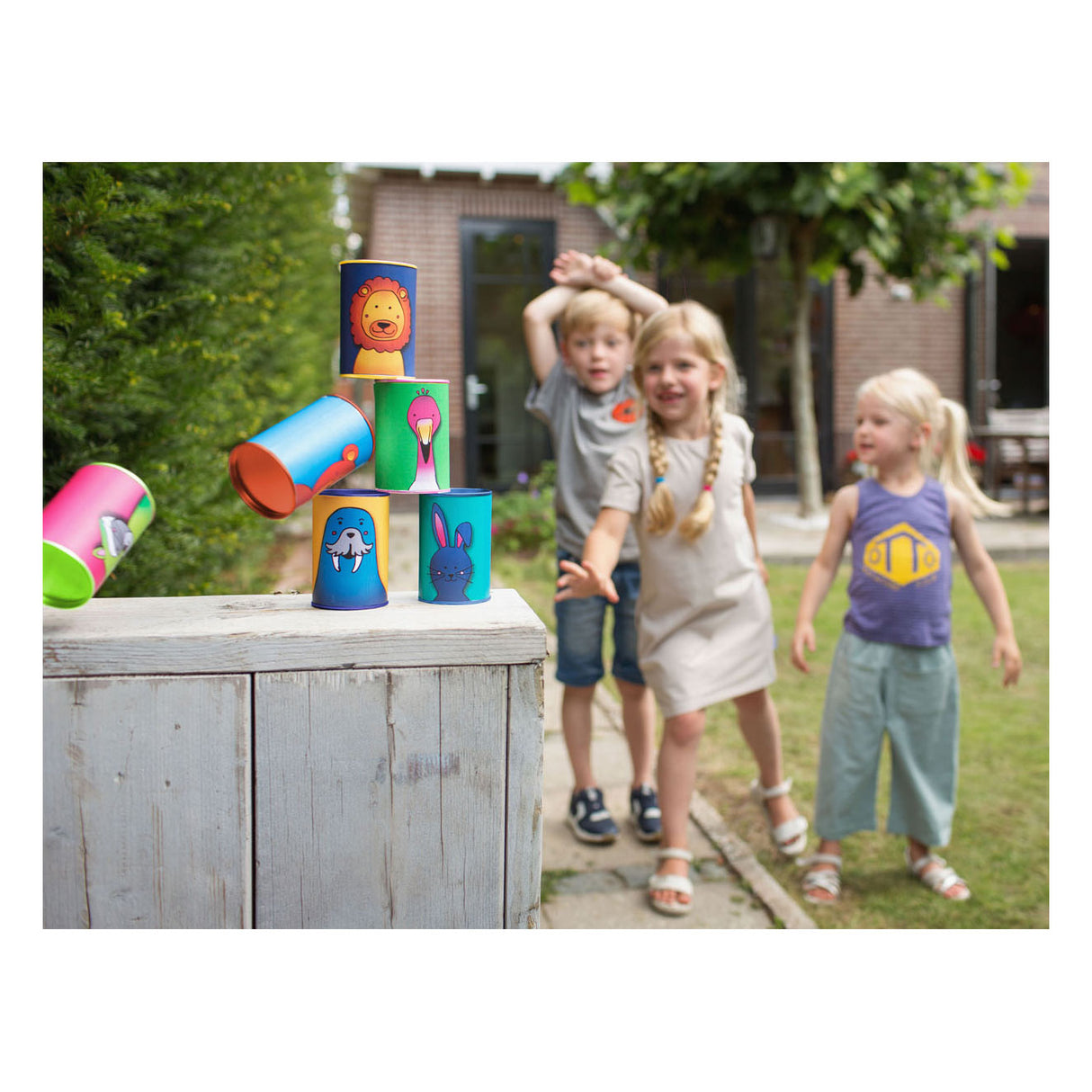BS Toys Blikwerpen divjad, 9dlg.